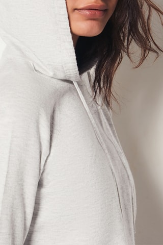 Sweat à capuche Polane - Gris clair