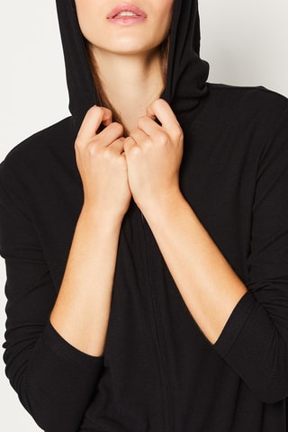 Sweat à capuche Lilio - Noir