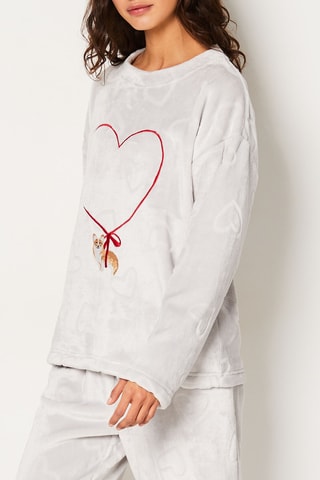 Sweat Glen - Gri clair