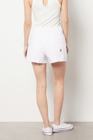 Short droit - Blanc