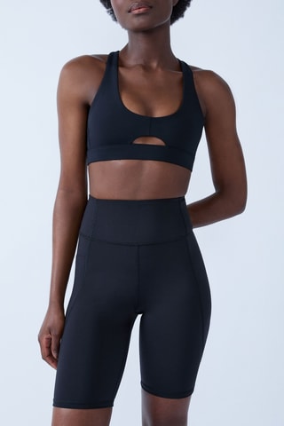 Cycliste taille haute Tonic - Noir