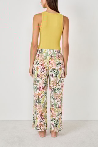 Pantalon Tilio - Blanc et orange