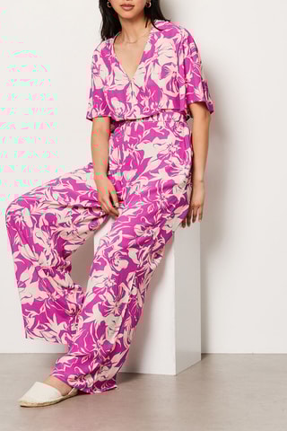 Combinaison Hoani - Rose et blanc