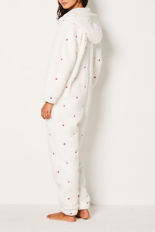 Combinaison à capuche Gille - Ecru