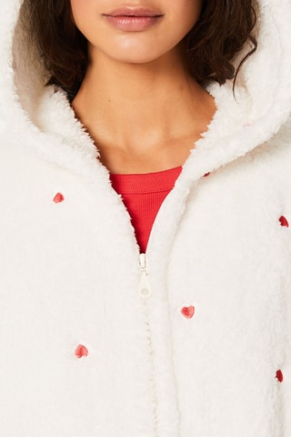 Combinaison à capuche Gille - Ecru