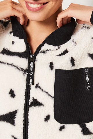 Combinaison de pyjama Alan - Noir et blanc