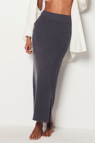 Jupe fourreau taille haute Polane - Anthracite