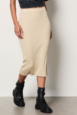 Jupe fourreau Foucau - Ecru