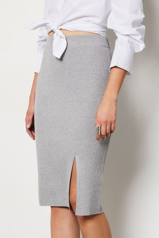 Jupe droite Flavia - Noir