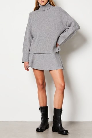 Minijupe Franceska - Gris clair