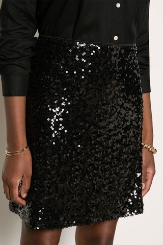 Jupe droite Frista - Noir