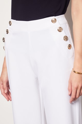 Pantalon Galerie Montpensier - Blanc