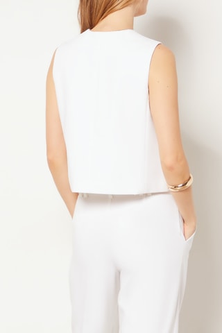 Gilet de costume Essentiel - Blanc