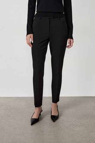 Pantalon taille haute Indispensables - Noir