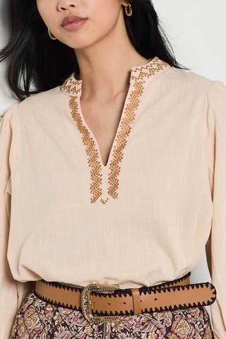 Blouse Nissa La Bella - Beige