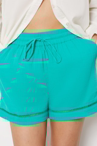 Short taille haute - Turquoise