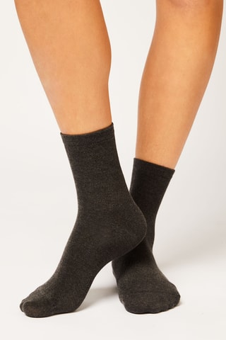 Chaussettes - Gris foncé
