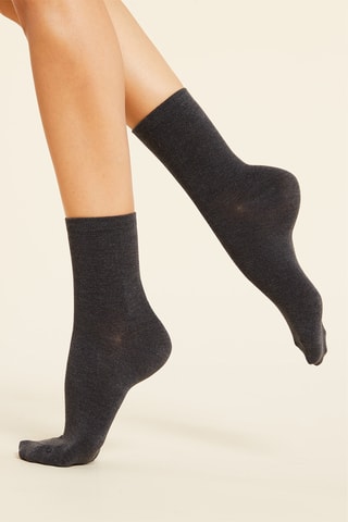 Chaussettes - Gris foncé