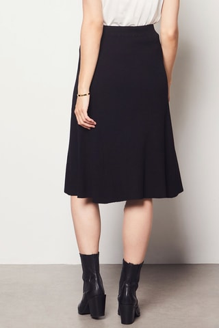 Jupe trapèze Boulevard Saint Germain - Noir