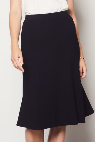 Jupe trapèze Boulevard Saint Germain - Noir