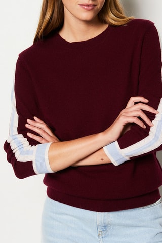 Pull en cachemire - Bordeaux