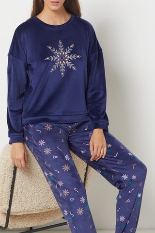 Pyjama Los Reyes - Bleu marine
