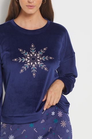 Pyjama Los Reyes - Bleu marine