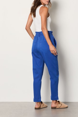 Jean taille haute Coffee On The Roof - Bleu