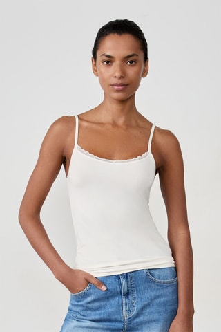 Top de pyjama - Blanc