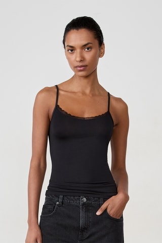 Caraco de pyjama - Noir