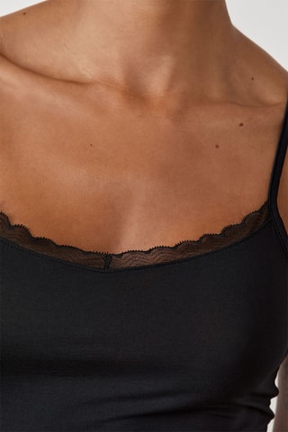 Caraco de pyjama - Noir