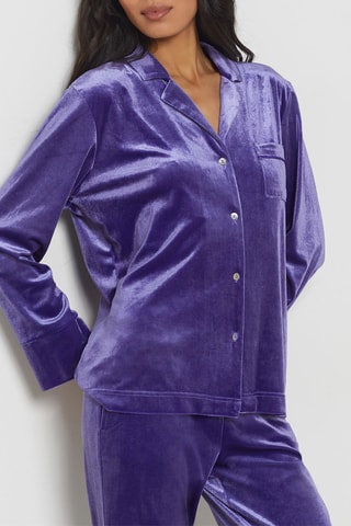 Chemise de pyjama Date night - Violet