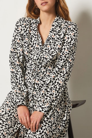 Robe chemise Essentiel - Noir