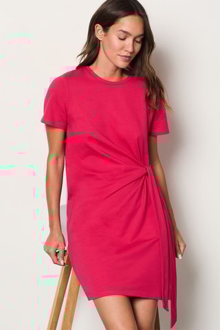 Robe t-shirt - Fuchsia