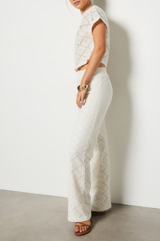 Pantalon In Full Bloom - Ecru