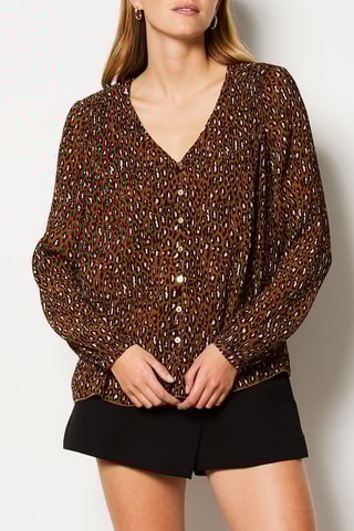 Chemisier Boulevard Saint Germain - Marron