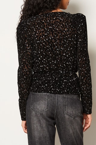 Blouse Oiseau de nuit - Noir