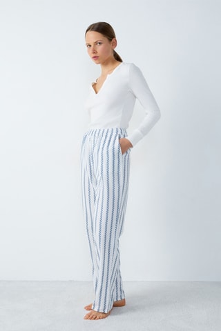 Pantalon de pyjama - Blanc