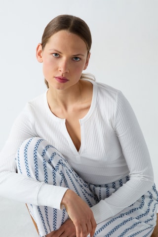 Pantalon de pyjama - Blanc