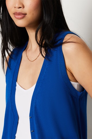 Gilet sans manches - Bleu roi