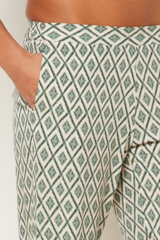 Pantalon de pyjama - Vert olive