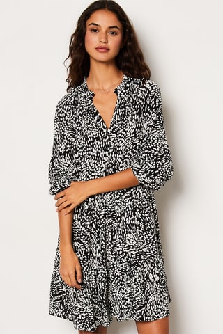 Robe patineuse - Noir et blanc