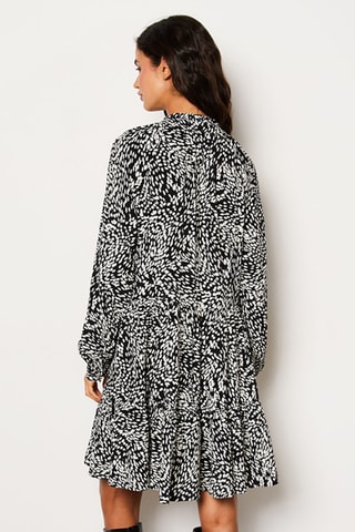 Robe patineuse - Noir et blanc