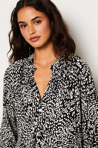 Robe patineuse - Noir et blanc