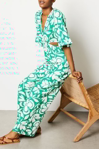 Combinaison In Full Bloom - Vert