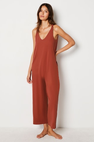 Combinaison de pyjama - Rouge brique