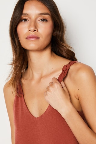 Combinaison de pyjama - Rouge brique