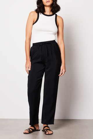 Pantalon taille haute Sevilla - Noir