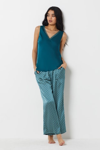 Top de pyjama - Bleu canard