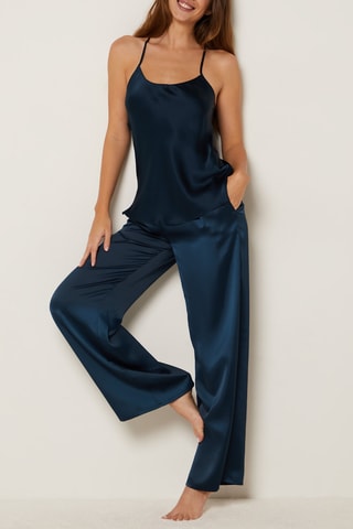 Pantalon de pyjama Sexy Saint Valentin - Bleu pétrole